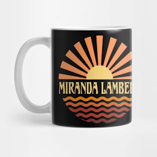 Personalized Miranda Name Vintage Styles Camping 70s 80s 90s Mug